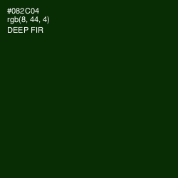 #082C04 - Deep Fir Color Image